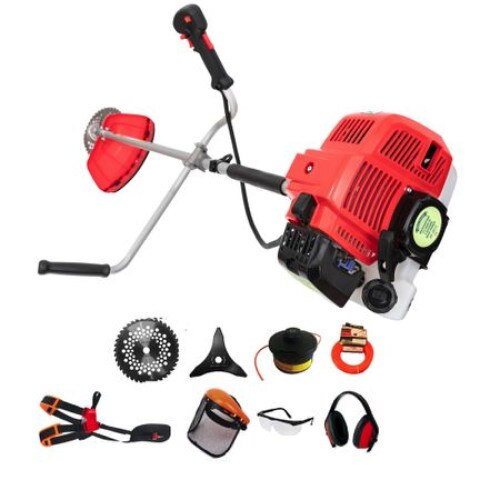 Set Motocositoare pe benzina 712 cu 8 accesorii 3.5kW 4.76CP Micul Fermier ,Ulei amestec inclus